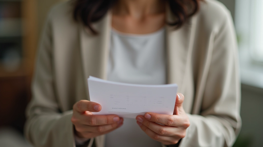 Person reviewing savings and financial progress after 30 days